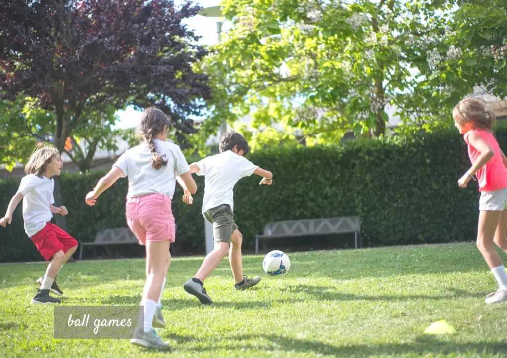 Fun Outdoor Games For Kids, ball games
