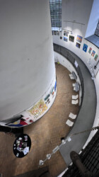 Up looking down at the Wasserturm