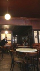 Inside Cafe Hawelka Inside Cafe Hawelka