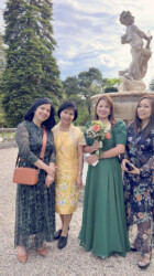 After the ceremony After the wedding ceremony