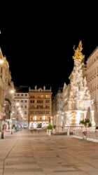 Graben at night Graben at night