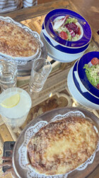 Überbackene Schinkenfleckerl Überbackene Schinkenfleckerl