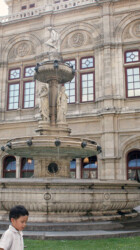 In front of the Opera house In front of the Opera house
