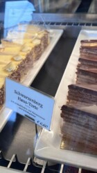 Cakes on Shelf -house cake Cafe Schwarzenberg Cakes on Shelf - haus torte cafe schwarzenberg