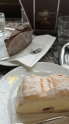 Kardinal Schnitte and Haustorte Cafe Schwarzenberg Kardinal Schnitte and Haustorte Cafe Schwarzenberg