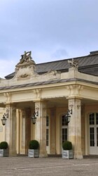 Ochre Yellow building laxenburg ochre Yellow building