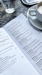 Viennese Coffees on the Menu of Cafe Schwarzenberg Viennese Coffees on the Menu of Cafe Schwarzenberg